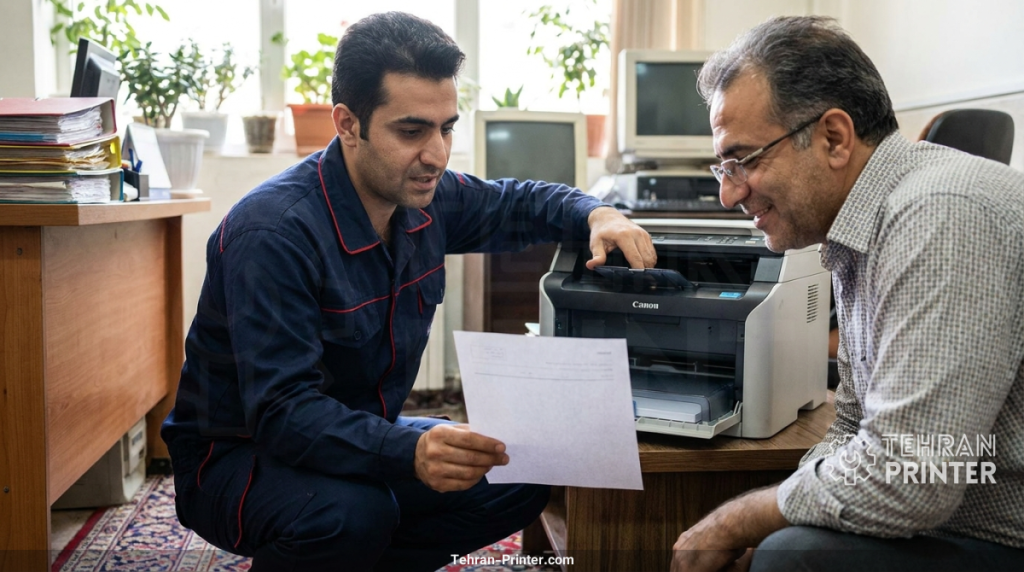 تعمیر پرینتر Canon